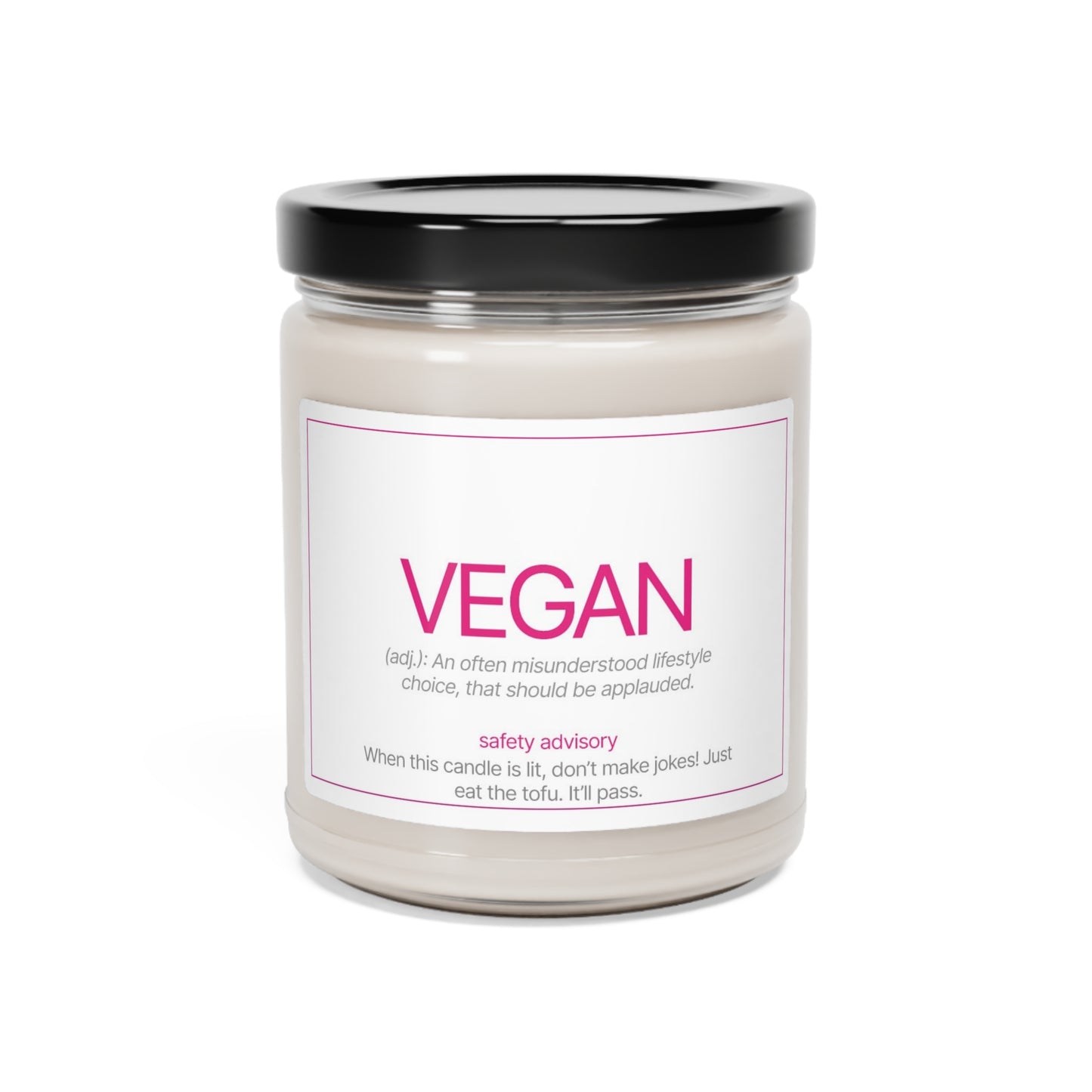 A VEGAN Scented Soy Candle, 9oz