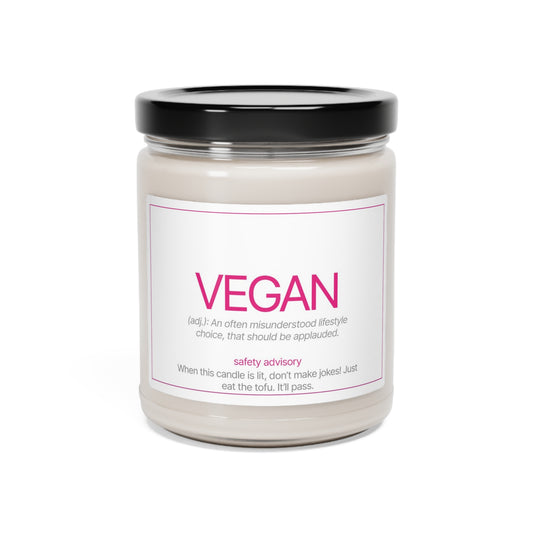 A VEGAN Scented Soy Candle, 9oz