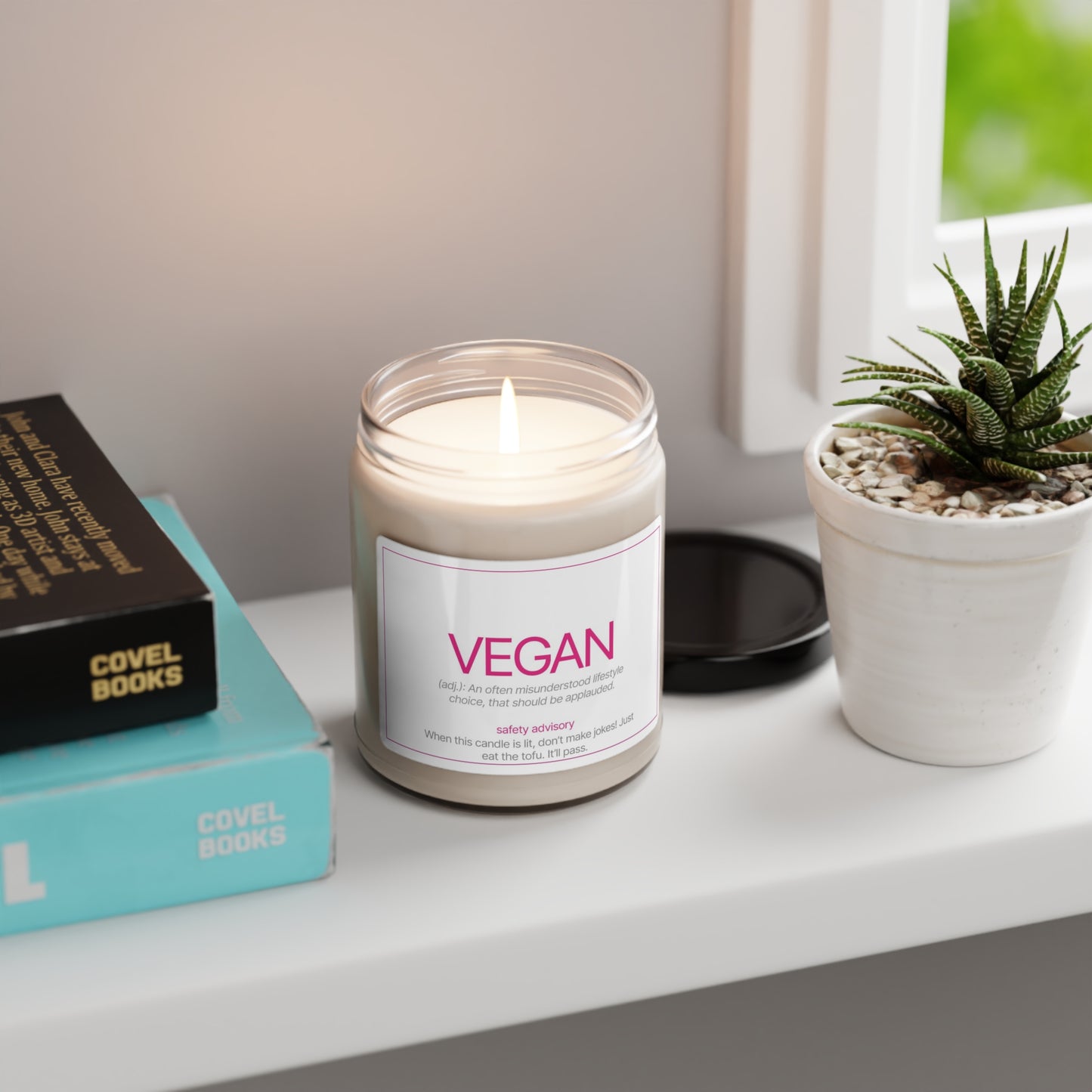 A VEGAN Scented Soy Candle, 9oz