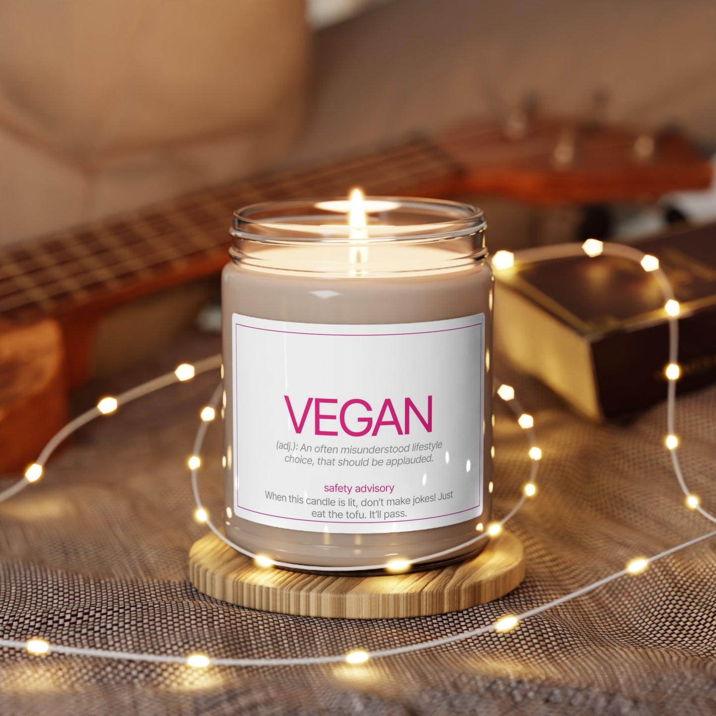 A VEGAN Scented Soy Candle, 9oz