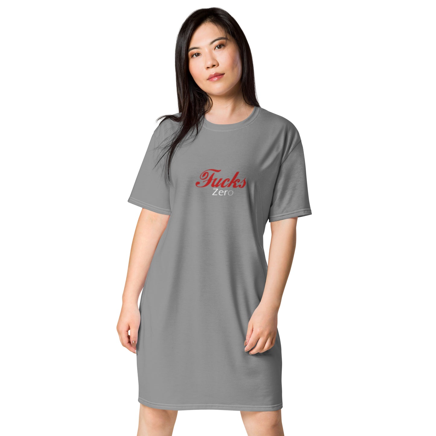 Zero Fucks T-shirt dress