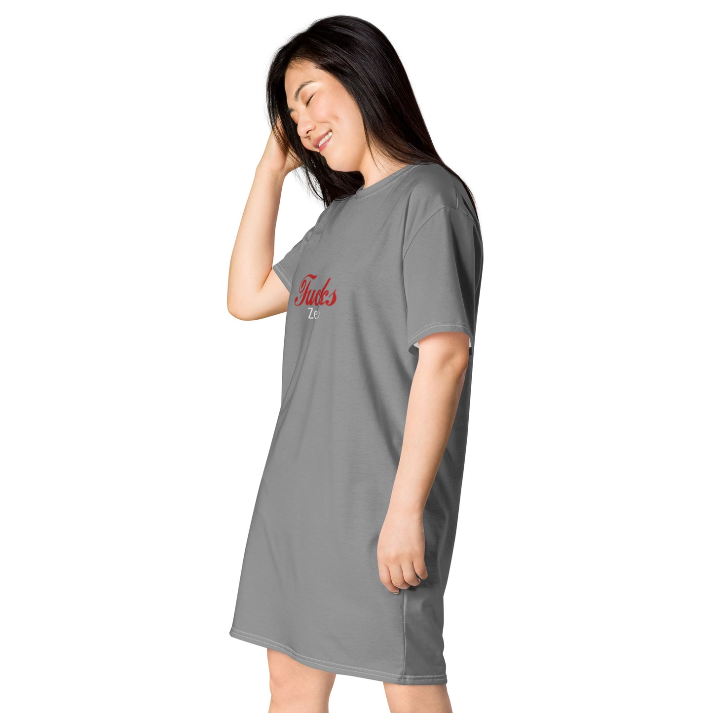 Zero Fucks T-shirt dress