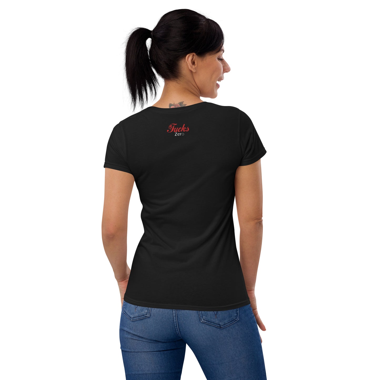 Zero Fucks Women's short sleeve t-shirt