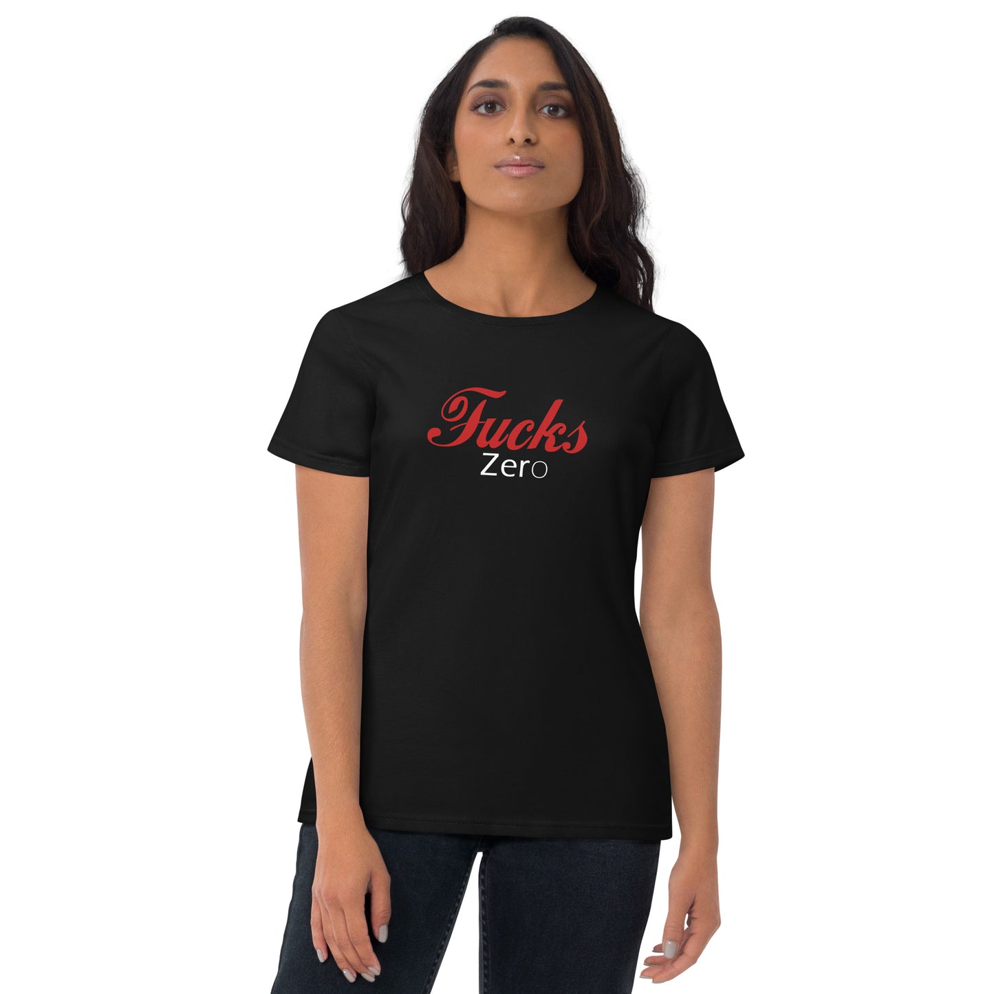 Zero Fucks Women's short sleeve t-shirt