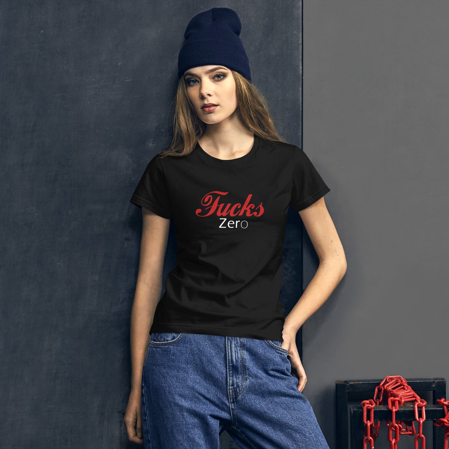 Zero Fucks Women's short sleeve t-shirt