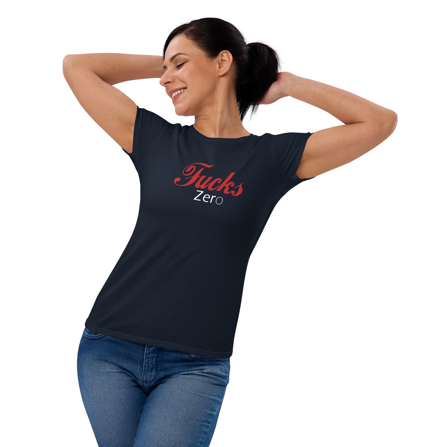 Zero Fucks Women's short sleeve t-shirt