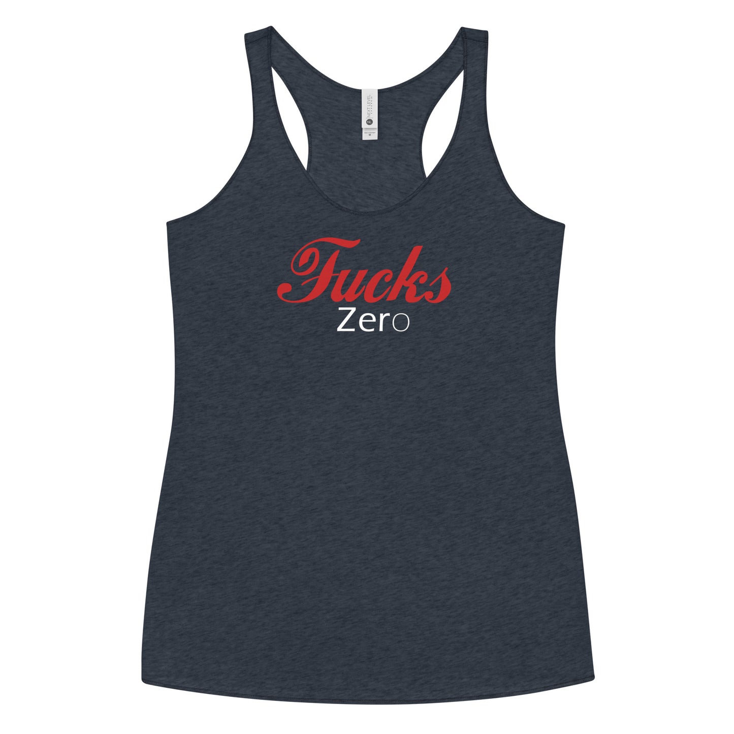 Zero Fucks Women's Racerback Tank Top